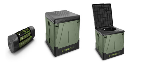 Campingklo toilette - wc, campingklo-toilette