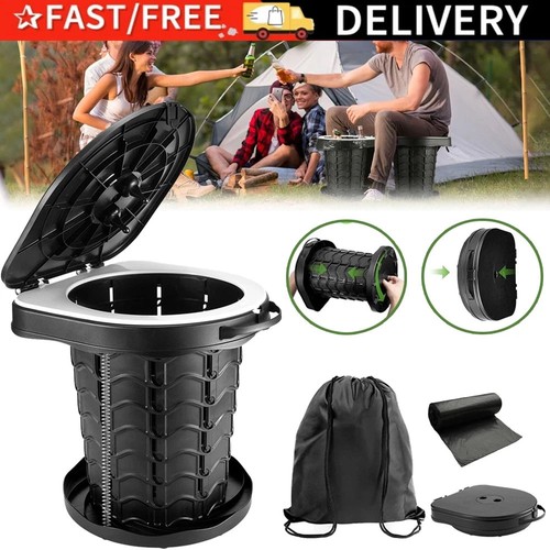 Camping toilette set - set, faltbarer