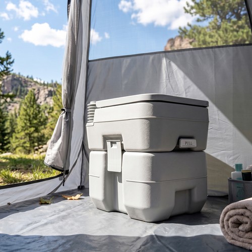 Outsunny campingtoilette l - 20,